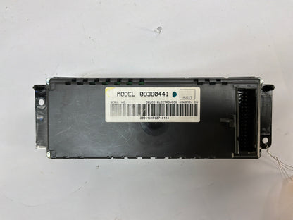 2002 Chevy C5 Corvette Dual Zone Temperature HVAC Dash Climate Control Unit Switch Panel OEM
