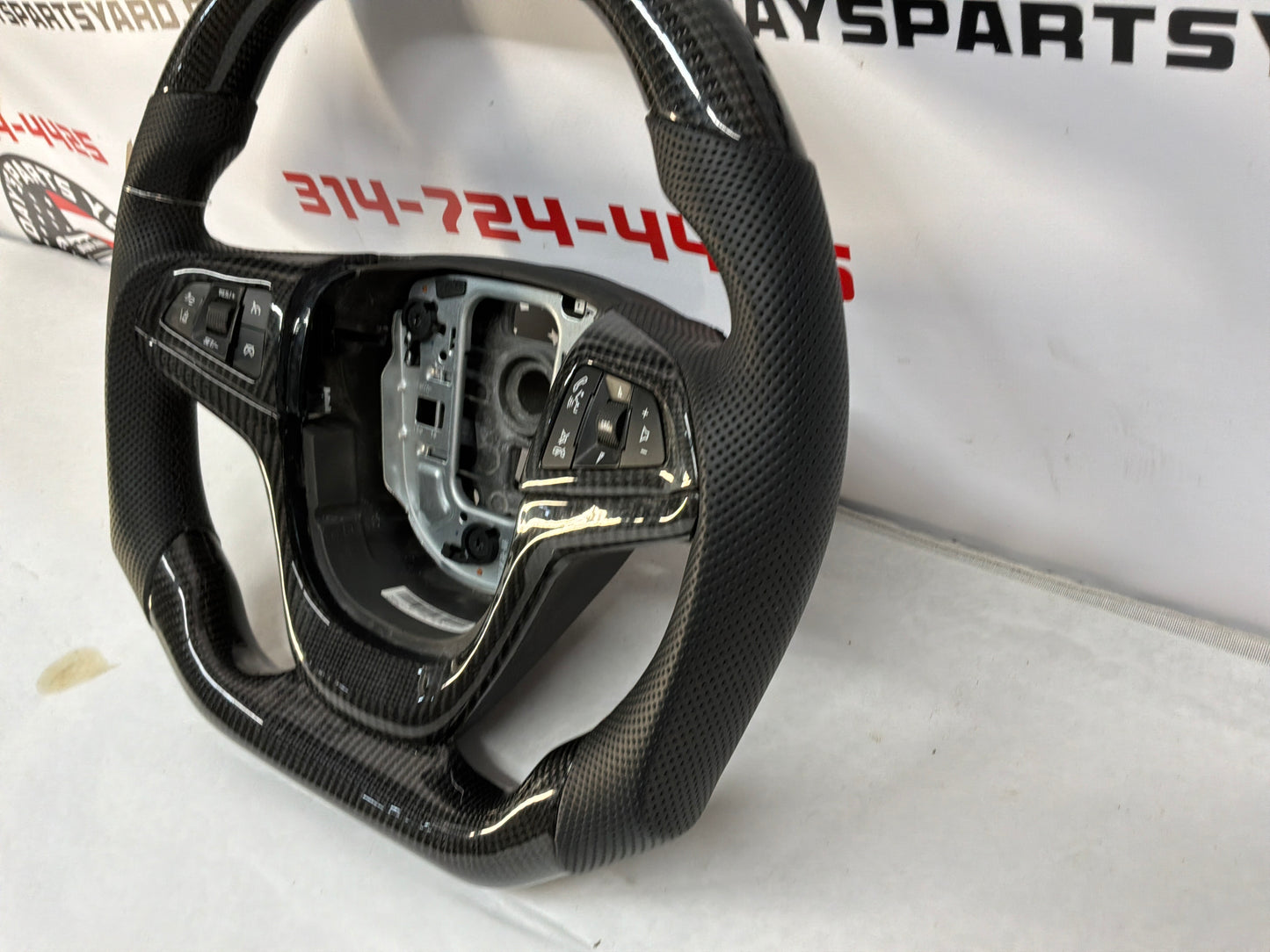 2017 Chevy SS Sedan Carbon Fiber Automatic Transmission Steering Wheel
