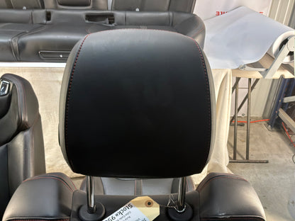 2014 Chevy SS Sedan Seats Fronts and Rears Black Leather Alcantara Suede OEM