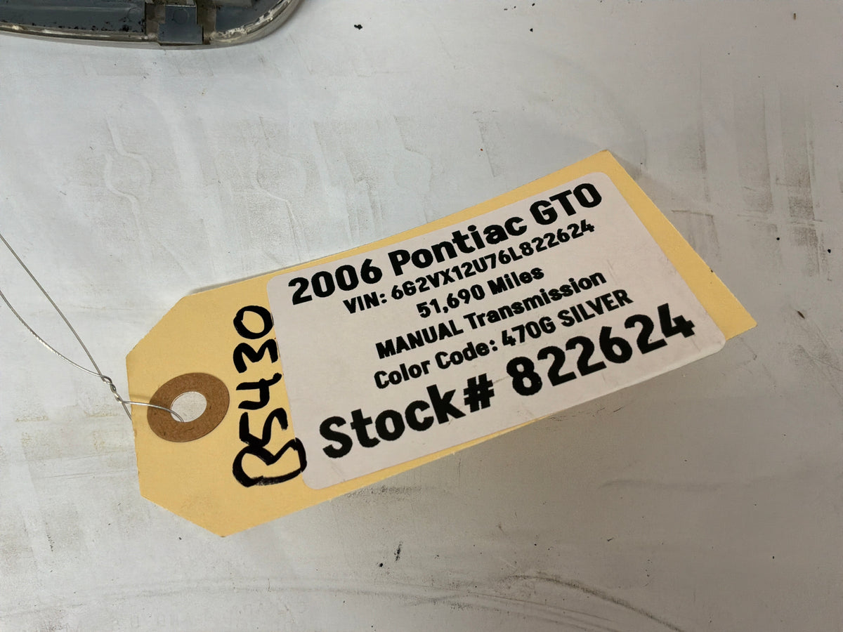 2006 Pontiac GTO Door Panel Courtesy Light OEM