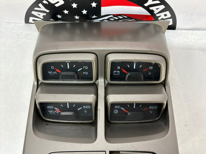 2015 Chevy Camaro SS 1LE Center Console Auxiliary Gauges Package Shifter Bezel Trim OEM