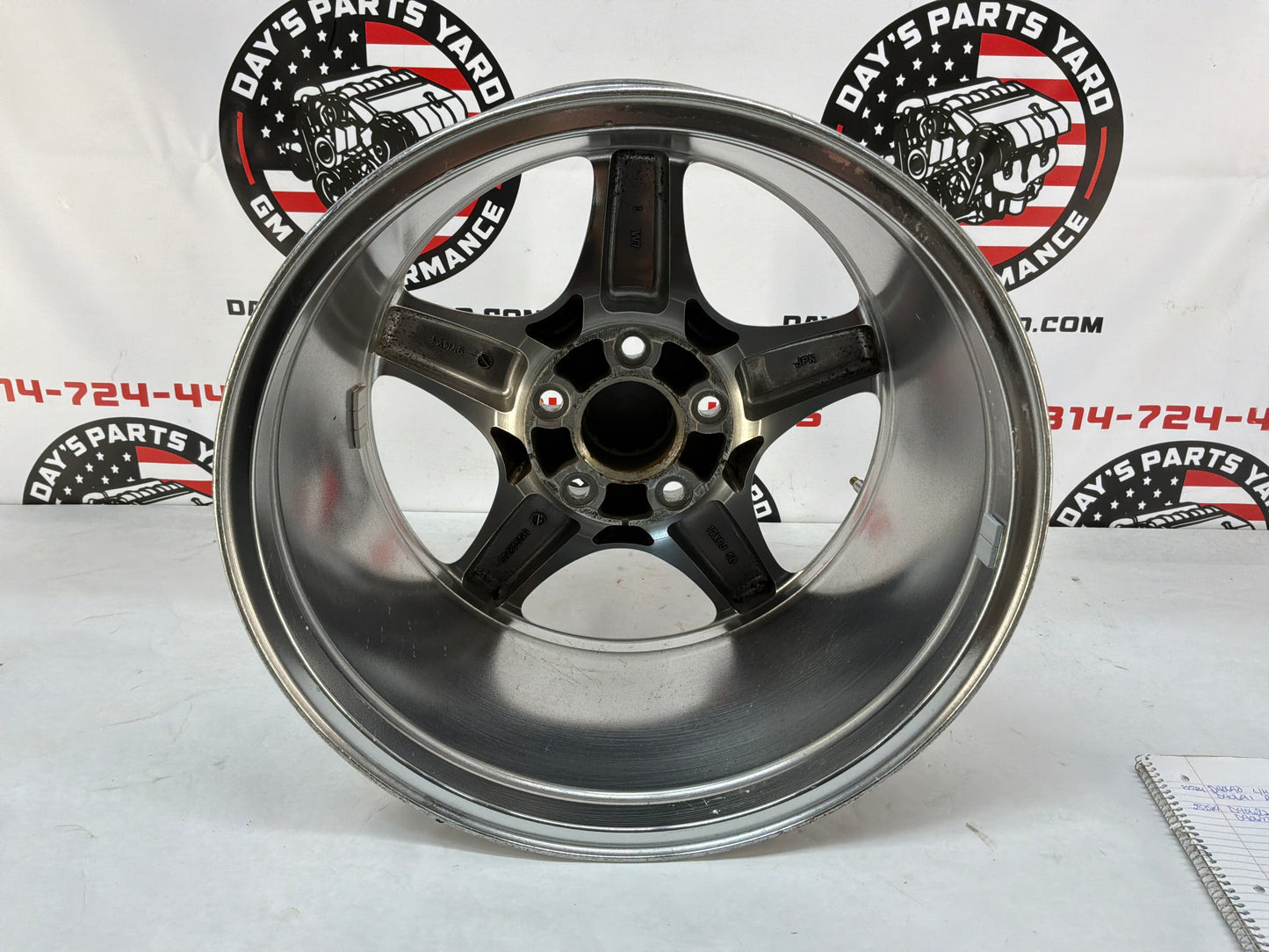 1999 Pontiac Firebird Trans Am Formula WS6 Polished Wheel 17x9