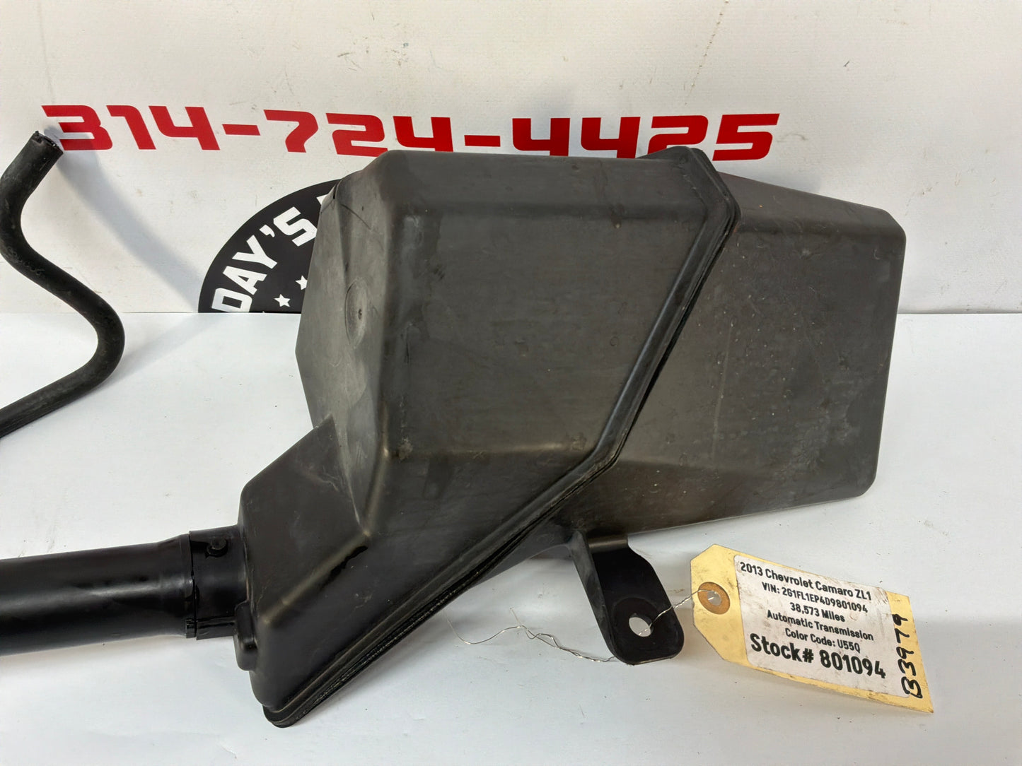 2013 Chevy Camaro ZL1 Coolant Recovery Reservoir Overflow Bottle Tank OEM
