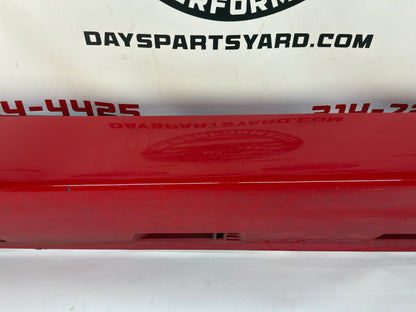 2008 Pontiac G8 GT LH Driver Rocker Molding Side Skirt Panel Trim Red OEM