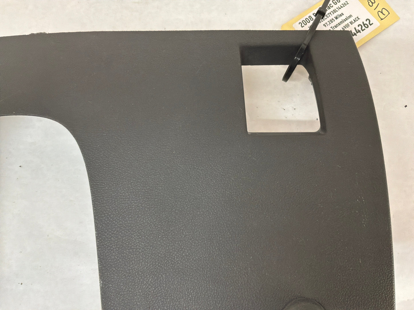2008 Pontiac G8 GT LH Driver Knee Bolster Lower Dash Column Cover Trim Panel OEM