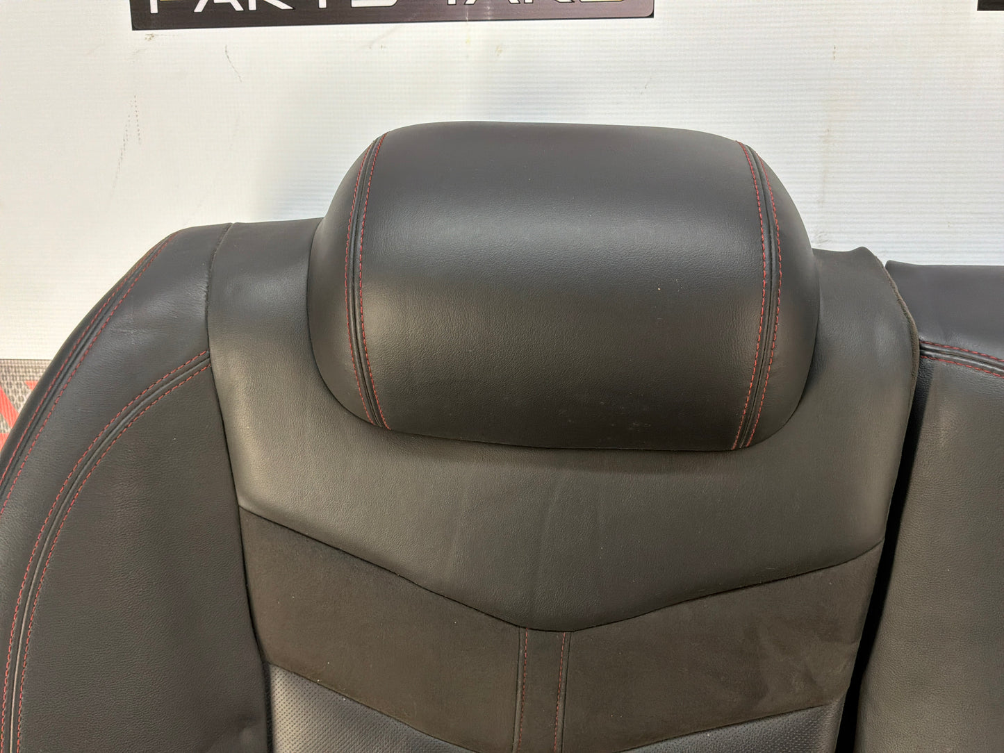 2015 Chevrolet SS Sedan Front and Rear Black Leather Seats OEM