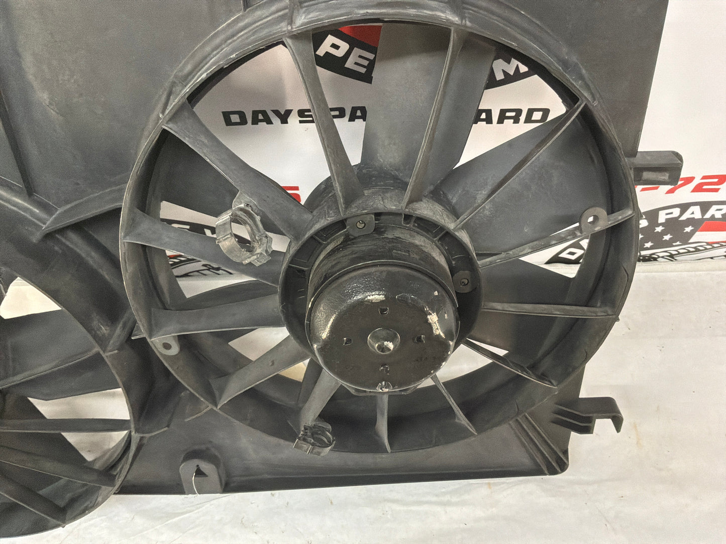 1999 Pontiac Trans Am WS6 Dual Radiator Electric Cooling Fans Assembly OEM