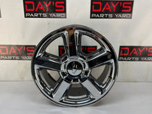 2012 Chevy Avalanche Wheel 20X8.5 Covered Lug Nuts Tapered 5 Spoke Chrome OEM