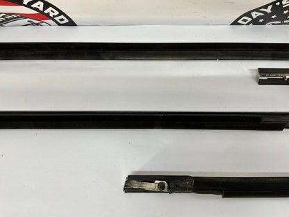 2009 Cadillac CTS-V Front & Rear Door Window Belt Molding Trim OEM