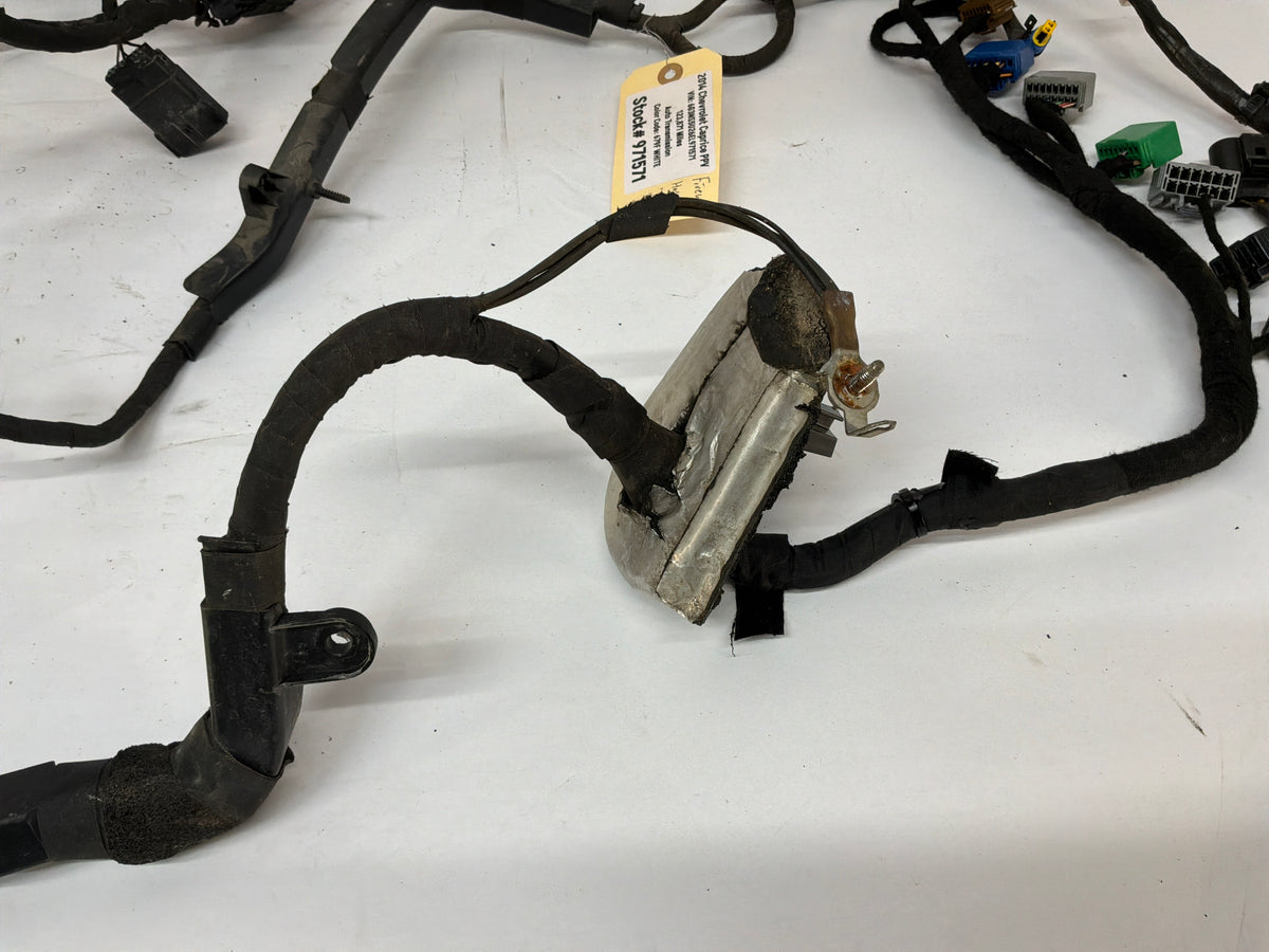 2014 Chevy Caprice PPV Fire Wall Front Chassis Engine Bay Wire Wiring Harness OEM