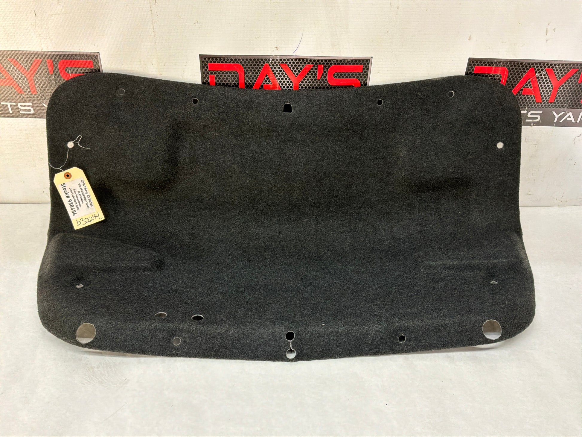 Trunk liner - Day's Parts Yard