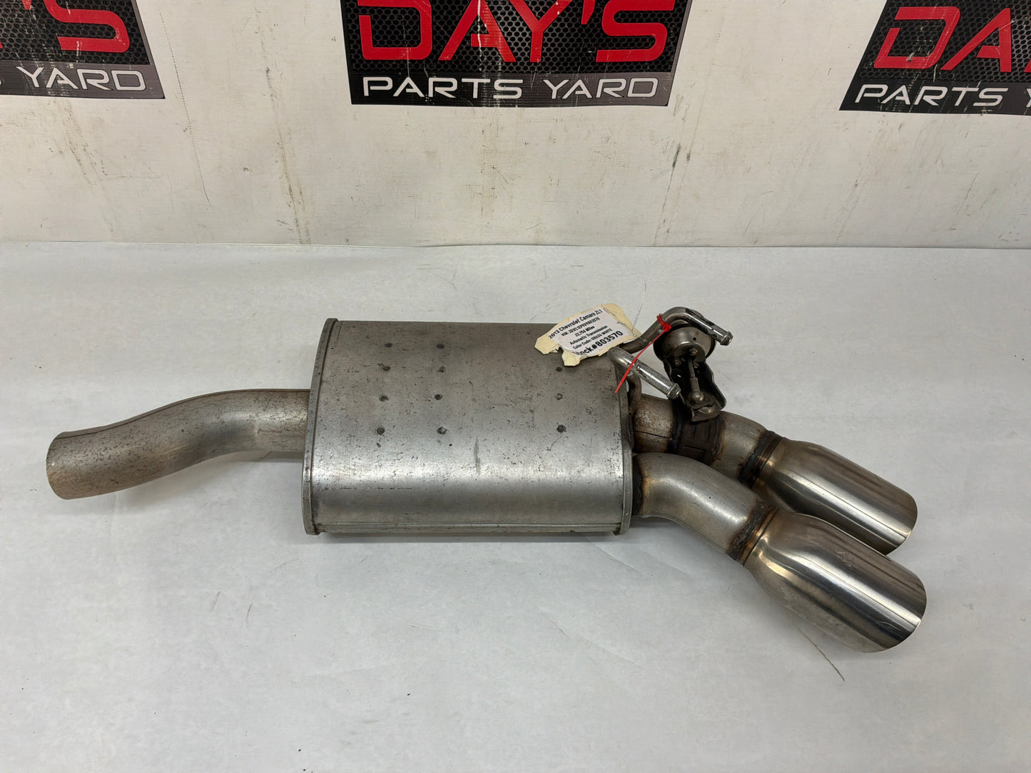 Rh exhaust muffler - Day's Parts Yard