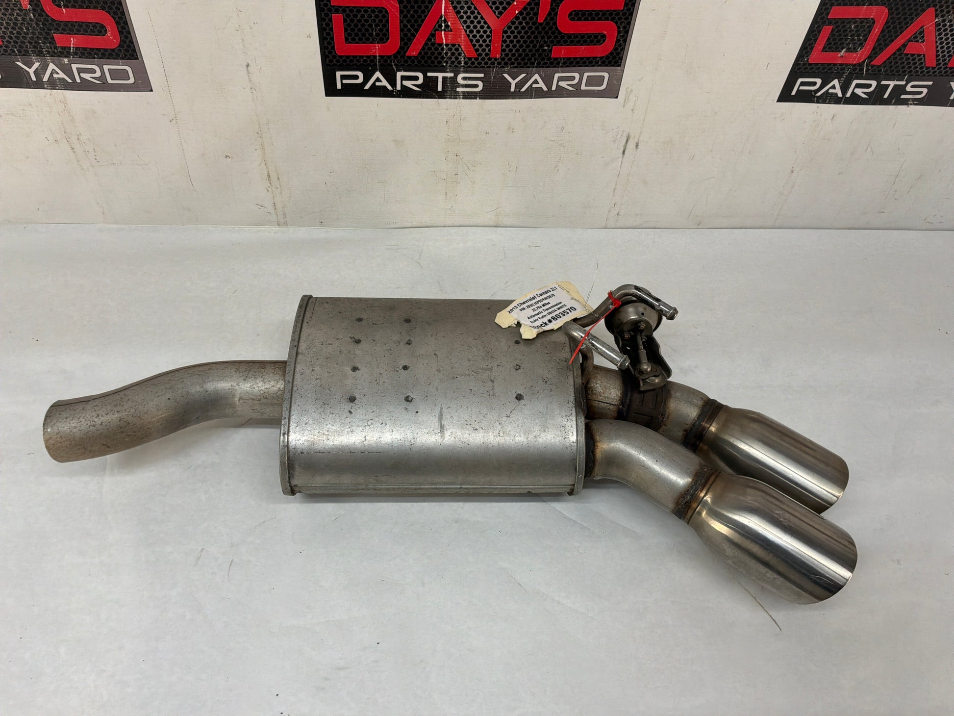 Rh exhaust muffler - Day's Parts Yard