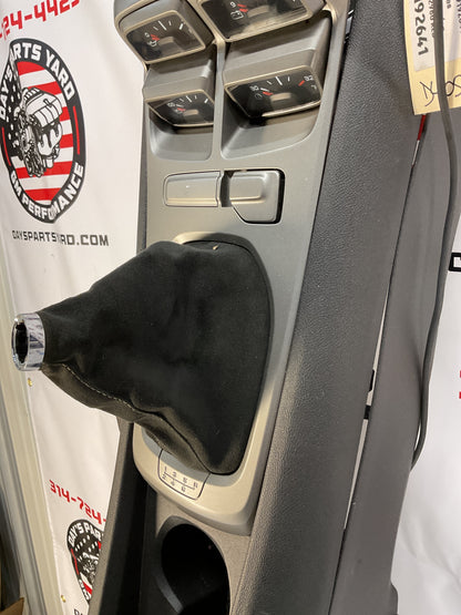 2013 Chevy Camaro 1LE Complete Center Console Arm Rest w/ Auxiliary Gauges OEM