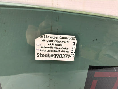 Lh front door window glass - Day's Parts Yard