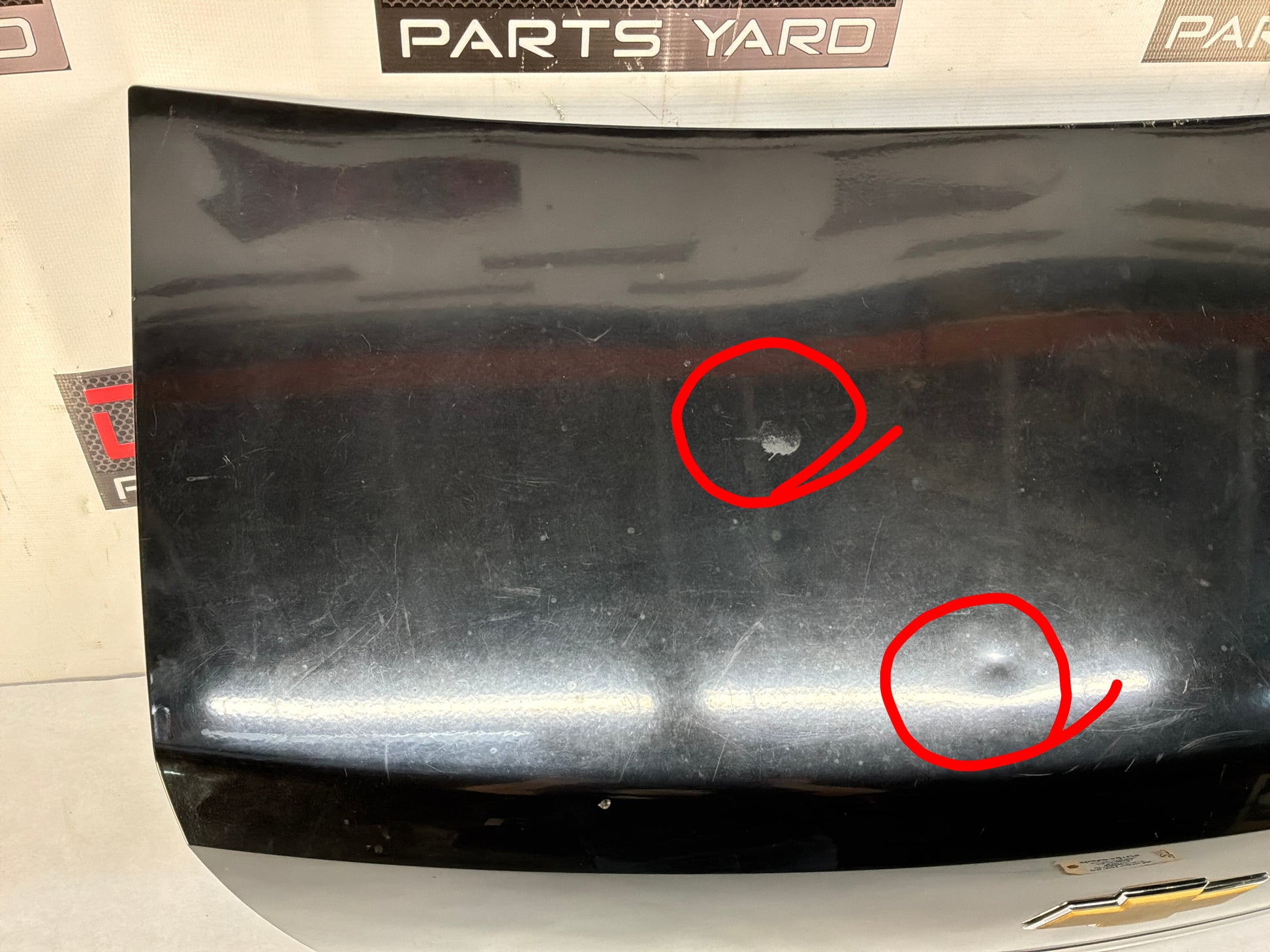 Trunk deck lid - Day's Parts Yard