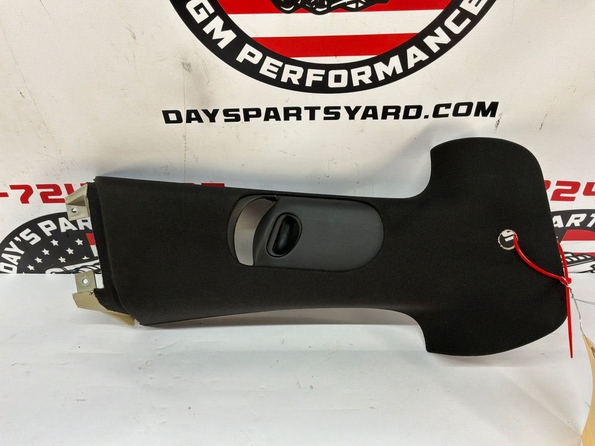 2006 Pontiac GTO RH & LH Interior Upper B Pillar Seat Belt Trim Panel Moldings OEM