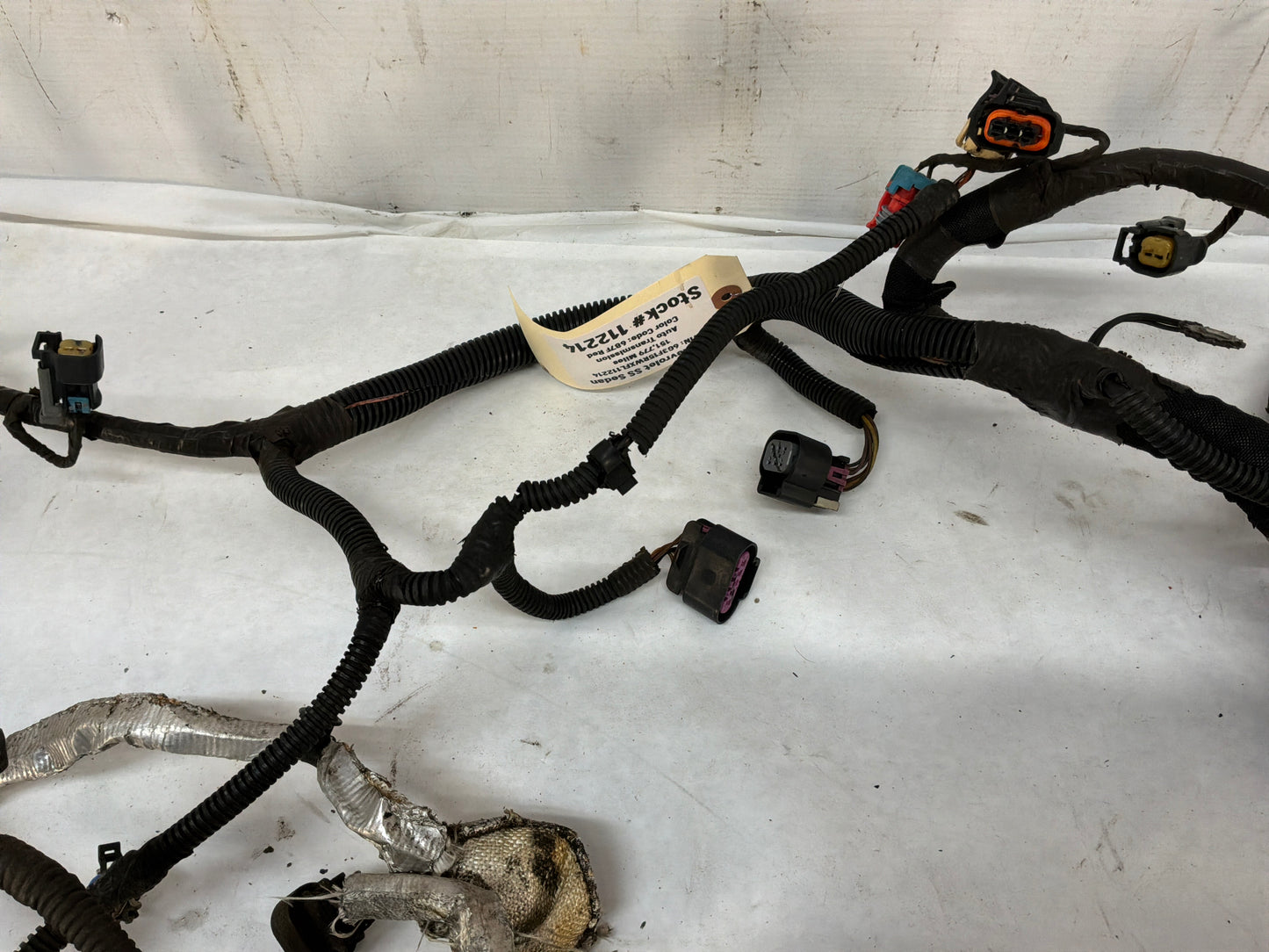 2015 Chevy SS Sedan Engine Motor Transmission Wire Wiring Harness OEM