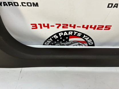 2007 Chevy C6 Corvette Convertible RH Passenger Interior Carpet Retainer Sill Scuff Trim Cover Kick Panel OEM