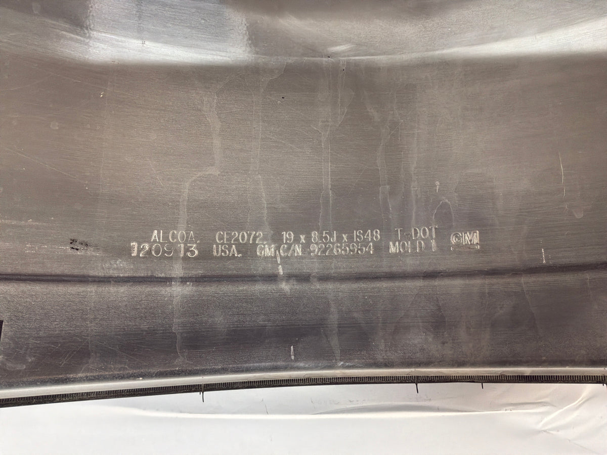 2014 Chevy SS Sedan Factory OEM Spare Wheel and Tire 19X8.5 OEM