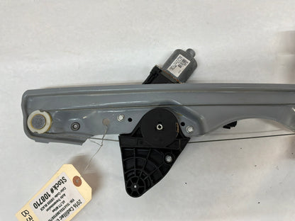 2016 Cadillac CTS-V LH Driver Rear Window Regulator w/ Motor OEM