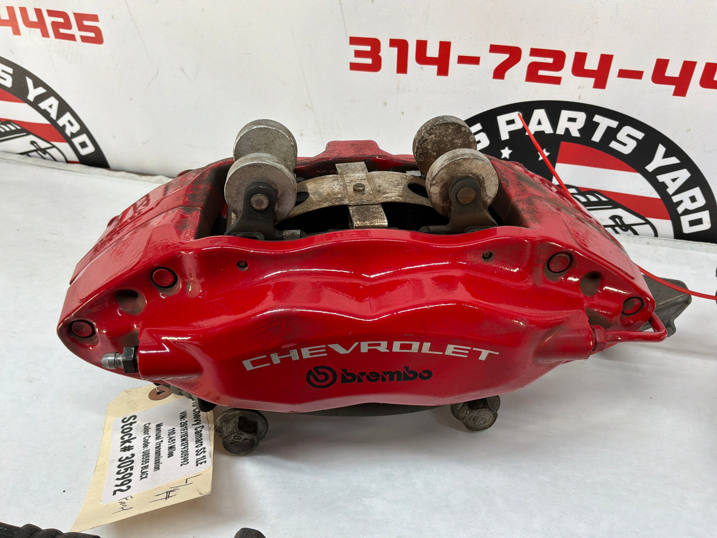 2015 Chevrolet Camaro SS 1LE Brembo Brake Calipers OEM
