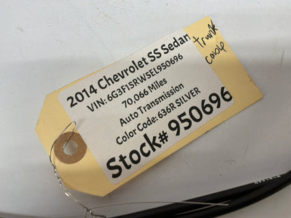 2014 Chevy SS Sedan Trunk Release Cable OEM