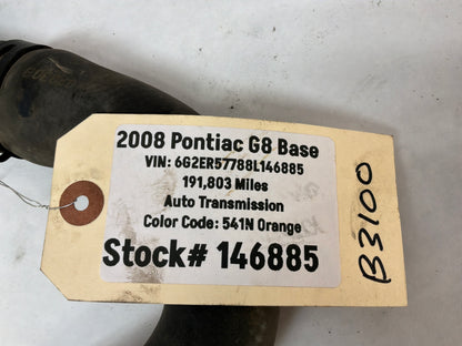 2008 Pontiac G8 Base Upper & Lower Radiator Hoses OEM