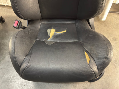 2006 Pontiac GTO Seats Fronts and Rears Black Leather OEM