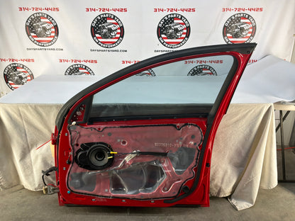 2008 Pontiac G8 GT RH Passenger Front Exterior Outside Door Red OEM