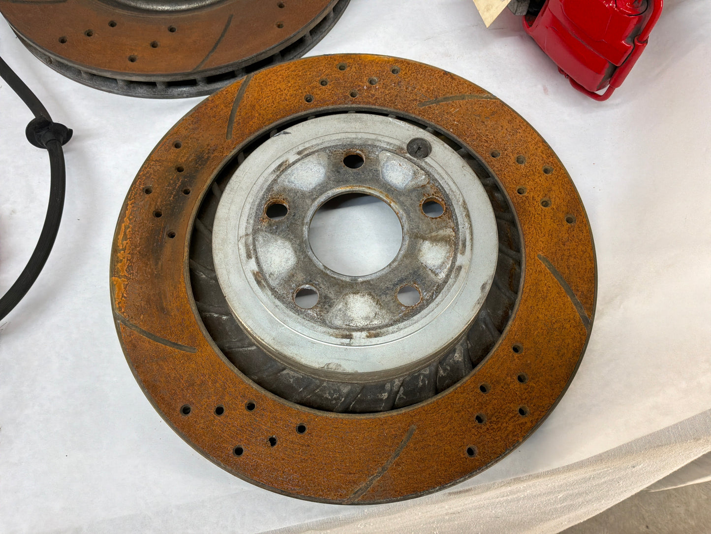 2017 Chevy SS Sedan Fronts and Rears Brembo Brake Calipers w/ Rotors OEM