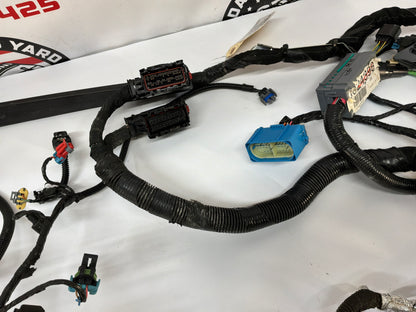 2007 C6 Corvette Convertible Engine Motor Automatic Transmission Wire Wiring Harness OEM