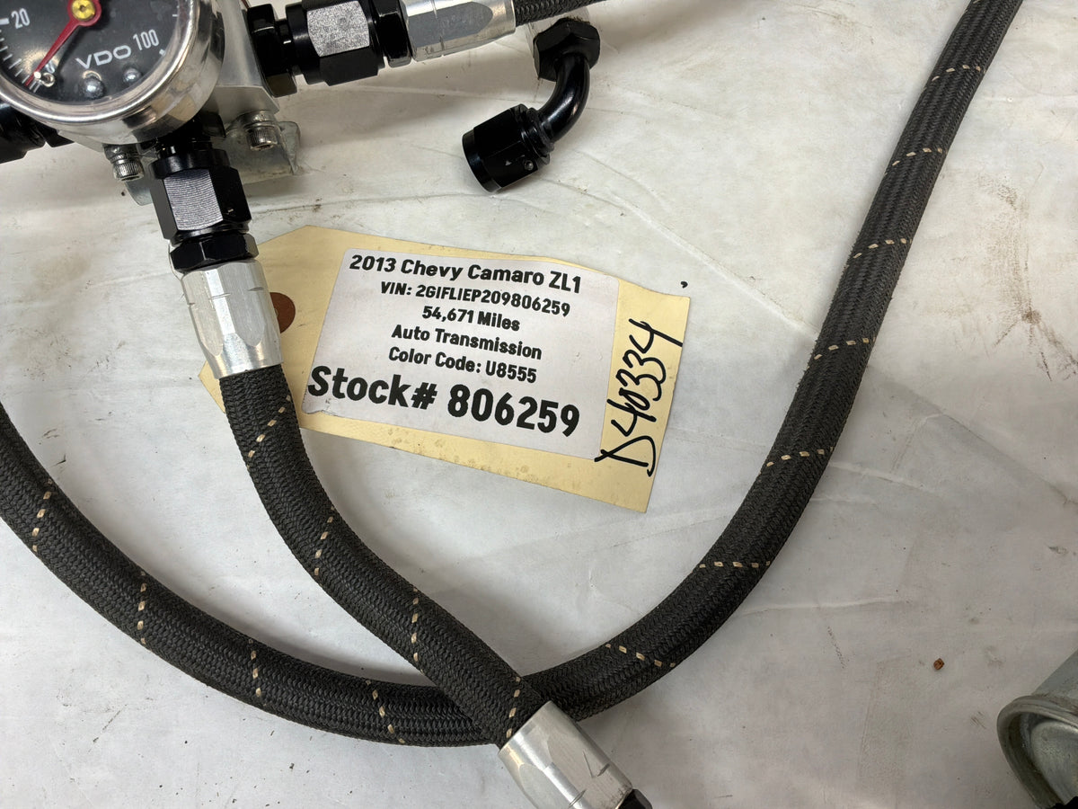2013 Chevy Camaro ZL1 Squash Performance Twin Dual Tank Fuel Pumps DSX Flex Sending Unit