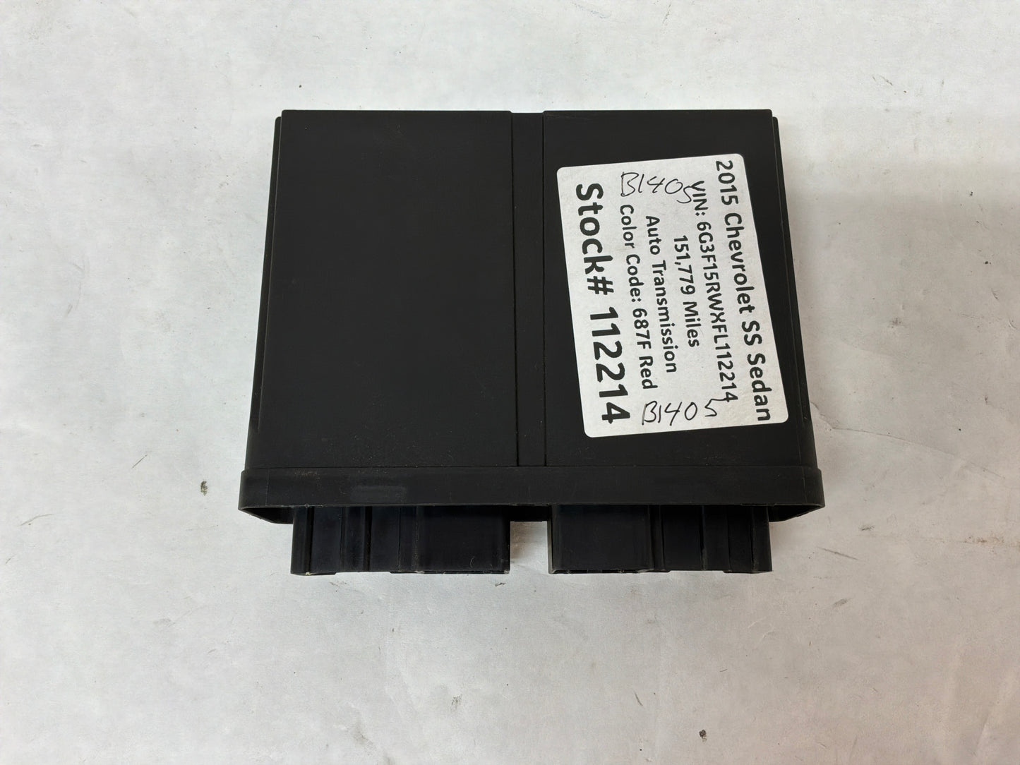 2015 Chevy SS Sedan Keyless Entry Control Module OEM