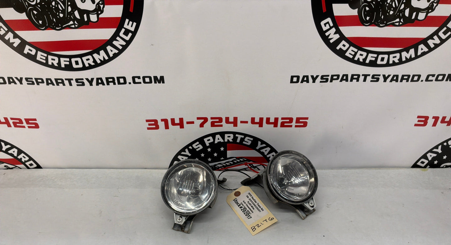 1999 Pontiac Trans Am WS6 RH & LH Fog Lights OEM