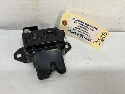 2016 Chevy Caprice PPV Trunk Deck Lid Latch Lock Actuator Striker OEM