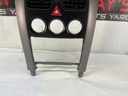 2004 Pontiac GTO Center Dash Radio HVAC Bezel Plate Panel Trim Panel OEM