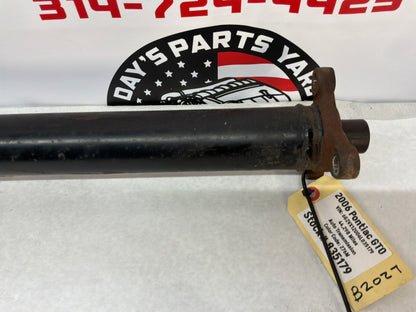 2006 Pontiac GTO Drive Propeller Shaft Driveshaft OEM