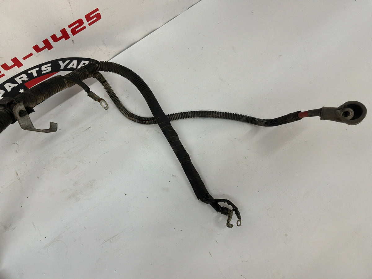 2006 Pontiac GTO Starter Alternator Positive Negative Battery Cable Wire Wiring Harness OEM