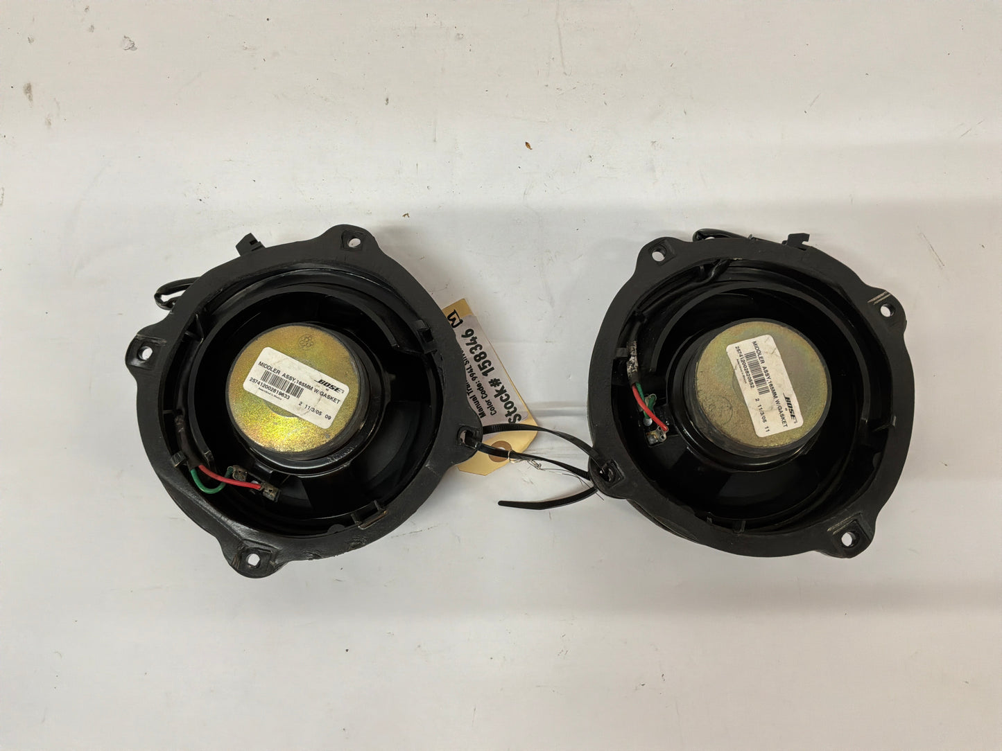2006 Cadillac CTS-V RH & LH Front Door Speakers OEM