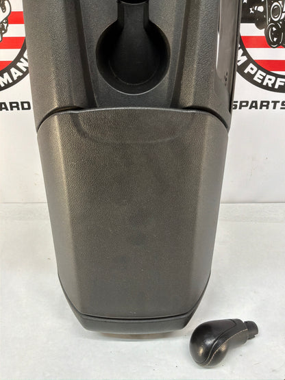 2014 Chevy Camaro SS Manual Transmission Center Console Armrest w/ Boot & Shifter Knob  OEM
