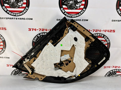 2016 Cadillac CTS-V RH Passenger Rear Door Panel OEM
