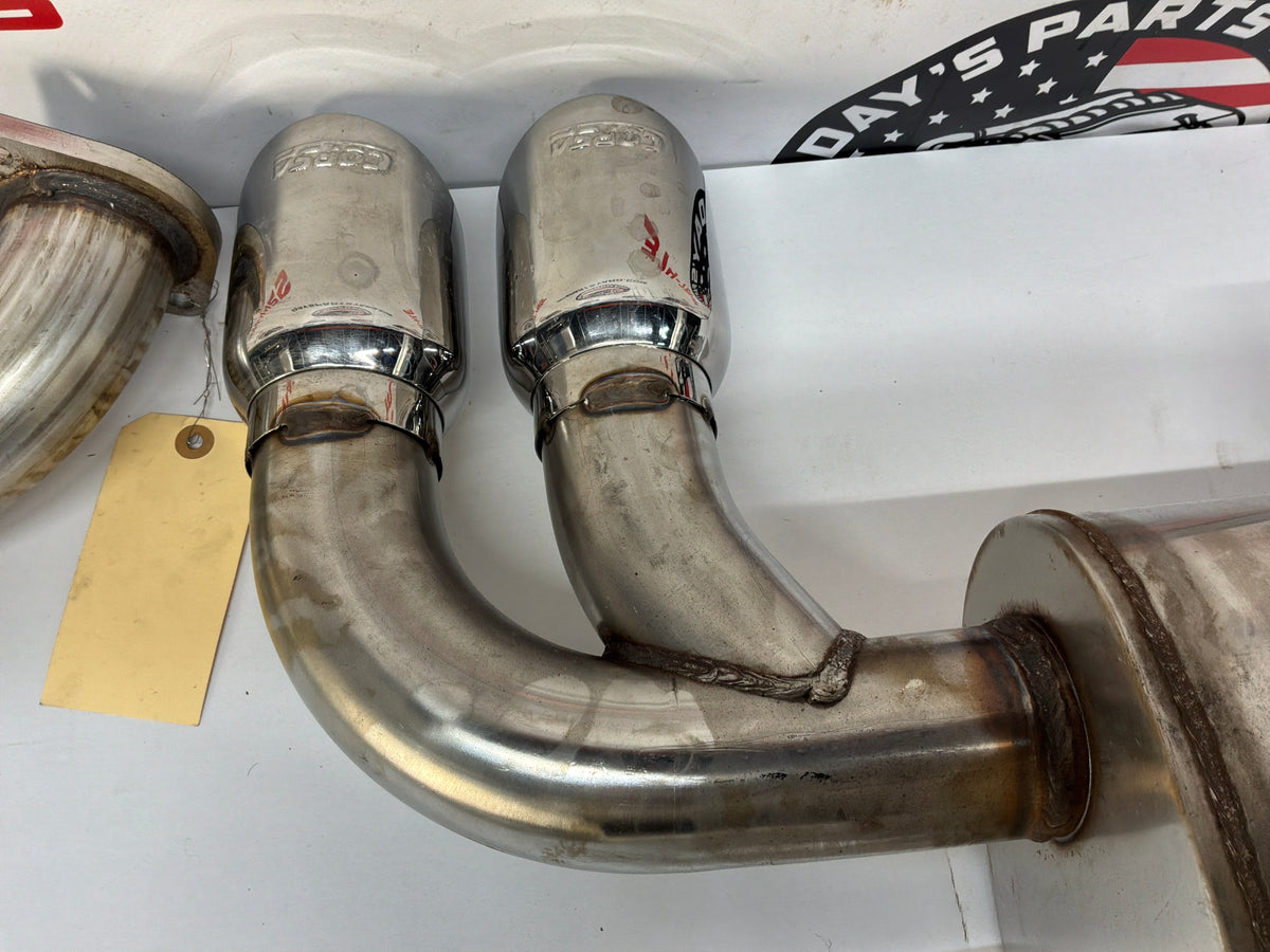2002 Chevy C5 Corvette Corsa Axle Back Exhaust Mufflers