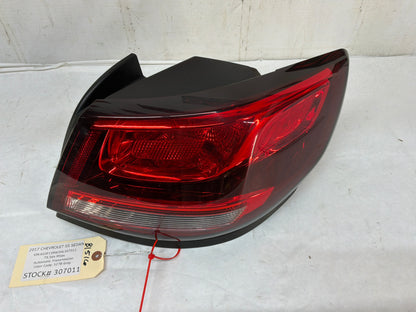2017 Chevy SS Sedan RH Passenger Outer Tail Light Taillight Stop Lamp OEM