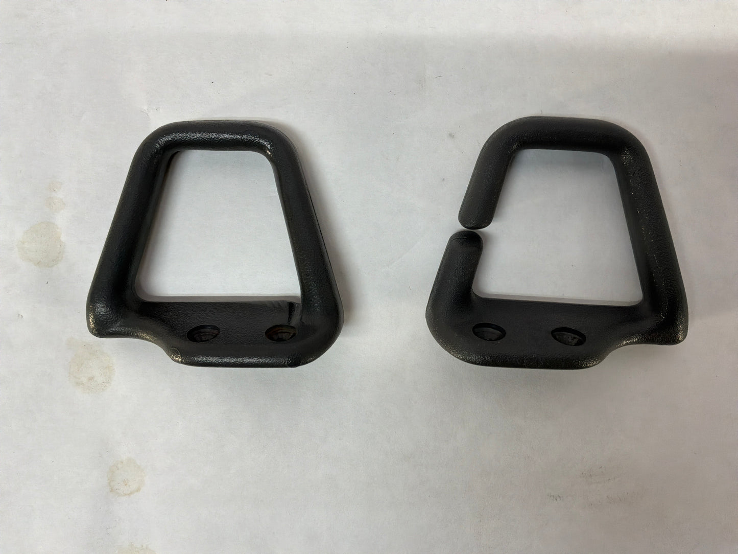 1999 Pontiac Trans Am WS6 Black Seat Belt Shoulder Guides OEM