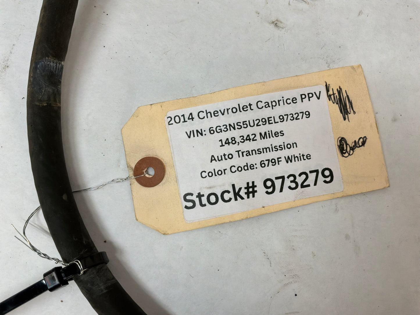 2014 Chevy Caprice PPV Radiator Steam Vent Coolant Hoses Lines Tubes Pipes OEM
