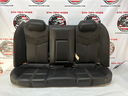 2017 Chevy SS Sedan Rear Seats Black Leather Alcantara Suede OEM
