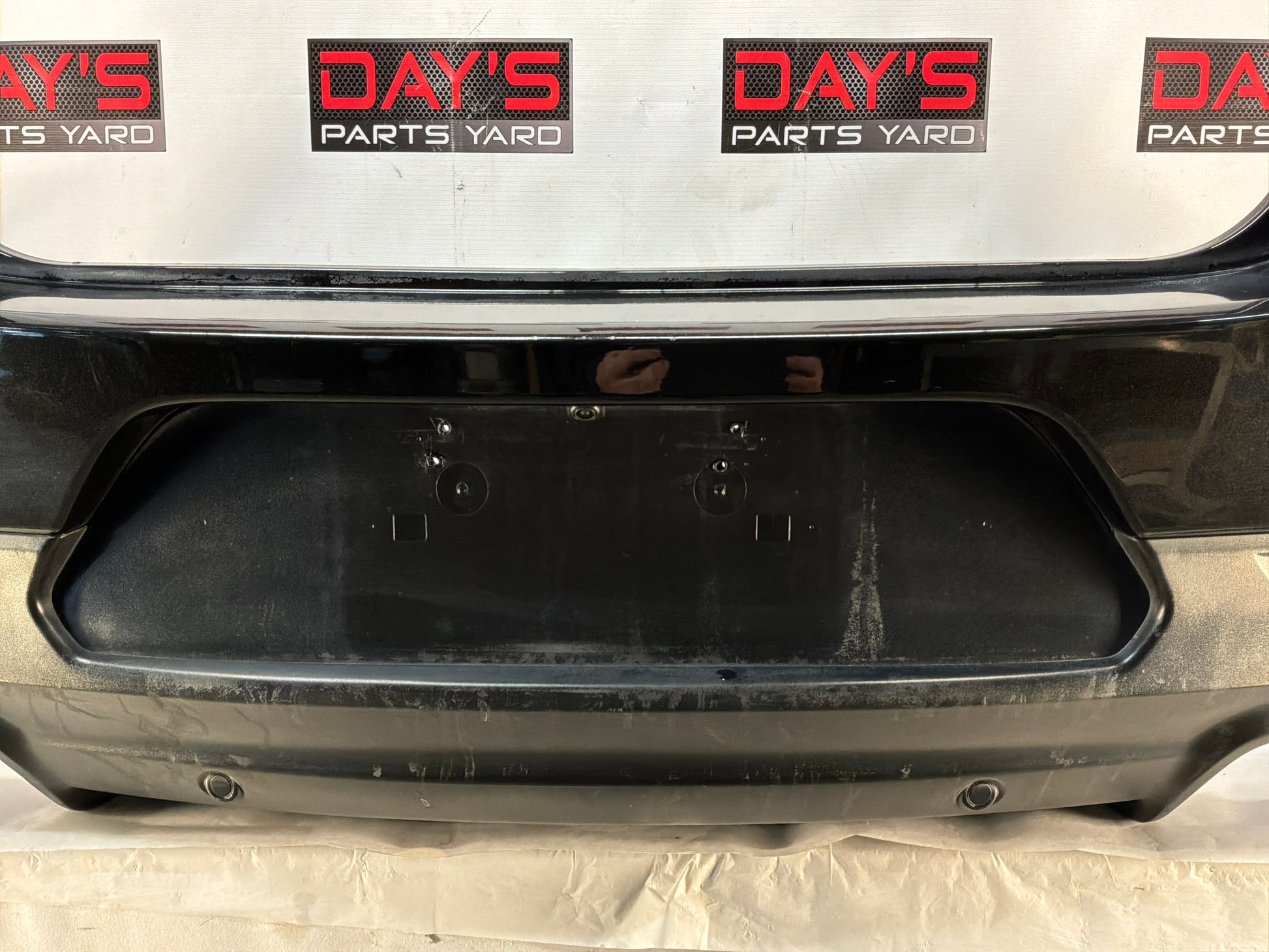 2014 Chevy SS Sedan Rear Bumper Cover Black OEM - Day's Parts Yard