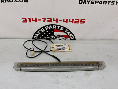 2006 Pontiac GTO Spoiler Wing 3rd Brake High Mount Light Lamp OEM