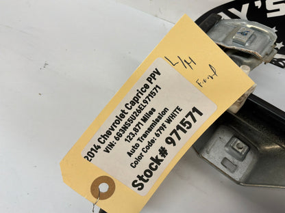 2014 Chevy Caprice PPV LH Driver Front Window Regulator Motor OEM